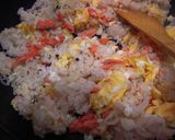 簡単美味しい♪さけと卵のチャーハン♪作り方8写真
