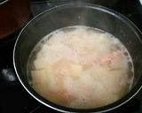 簡単！豆腐と明太子のスープ作り方2写真