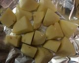 サニーレタスと焼きじゃが芋のサラダ作り方1写真