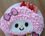 マイメロディ♡ ケーキ作り方5写真
