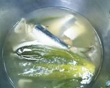 丸ごといわしの菜っぱ汁作り方7写真