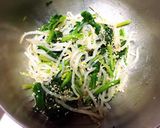 ほうれん草ともやしのナムル作り方3写真