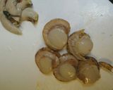 青梗菜と海老、ホタテの中華クリーム煮♪作り方3写真