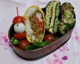 マルちゃん焼きそば３種おにぎらず弁当作り方12写真