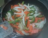 ゴーヤと鶏肉の味噌カレー炒め作り方2写真