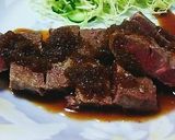 簡単 裏技安い肉を柔らかステーキソース付作り方10写真