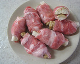 新牛蒡の豚肉巻き煮作り方2写真