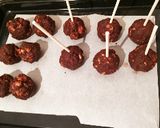 ブラウニーで可愛いチョコボールケーキ作り方5写真
