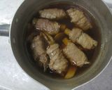 新牛蒡の豚肉巻き煮作り方6写真