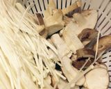 簡単☆豚肉ときのこのつけ汁うどん作り方2写真