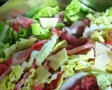 白菜と豚肉の蒸し煮ポンペイペッパー入り作り方2写真