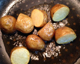 新じゃがと豚の揚げ煮作り方2写真