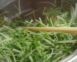 水菜と揚げの煮びたし作り方6写真
