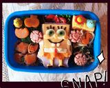 スポンジ☆ボブキャラ弁作り方7写真