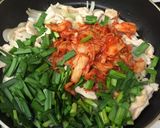 塩こうじ鶏胸肉キムチ〜ふわふわ豚キムチ風作り方4写真