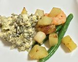 ポテトとシーフードのバター炒め作り方4写真