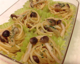 お弁当隙間☆キノコの和風パスタ(冷凍保存作り方6写真
