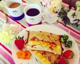 簡単朝食！ボリューム栄養満点！よっサン♡作り方8写真