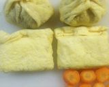 [すき焼きリメイク]すき焼き巾着&餅巾着作り方6写真