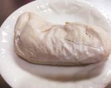新玉ねぎと蒸し鶏のゴマ胡麻サラダ作り方1写真