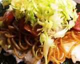 焼きそばで＊簡単美味しいおにぎらず作り方2写真