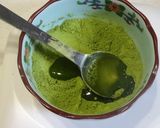 HBで長時間発酵 渦巻き抹茶あんぱん作り方3写真