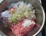 【ぐうたら】ご飯入り肉団子のワンタン鍋作り方1写真