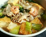 豚肉と厚揚げとチンゲン菜のオイスター炒め作り方5写真