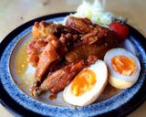 鶏手羽のマーマレード煮作り方6写真