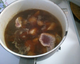 簡単　和食♪　ごぼうと　かつおの　煮物作り方4写真