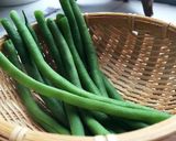 インゲンの胡麻ヨーグルト和え作り方1写真