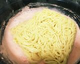 マルちゃん焼きそばたらこDE明太バスタ作り方4写真