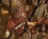 鶏と太ごぼうの赤ワイン煮作り方6写真