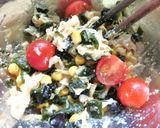 湯葉＊わかめ＊黒豆の胡麻酢味噌和え作り方10写真