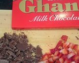 ホワイトデーにも✾失敗なし苺チョコクッキ作り方1写真