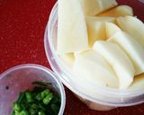 超簡単！ちりめん山椒の和風ポテトサラダ作り方1写真
