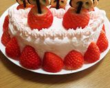 ひなまつり♡サクサクパンダ♡ひな壇ケーキ作り方6写真