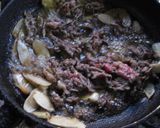 お弁当にも♪牛肉しぐれ丼♪作り方2写真
