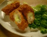 ブロッコリーの茎＆チーズの豚肉巻きフライ作り方5写真