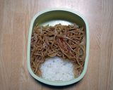 焼そばでそばかすガールのお弁当作り方4写真