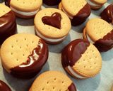 バレンタイン♡マシュマロビスケットサンド作り方5写真