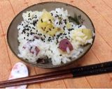 さつまいもご飯作り方4写真