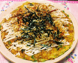 山芋なしでとろとろネギ焼き お好み焼き作り方6写真