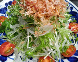 我が家の定番！大根 水菜 貝割れサラダ作り方4写真