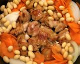 豆とチキンのソテー作り方9写真