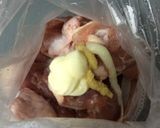 甘辛タレでご飯がススムとり天丼作り方1写真