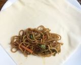 焼きそば春巻きランチボックス作り方4写真