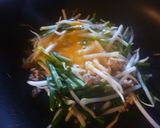 ニラもやしのお好み焼き風♪作り方3写真