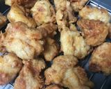 甘辛タレでご飯がススムとり天丼作り方5写真