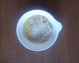離乳食☆ササミコーンのパングラタン風作り方3写真